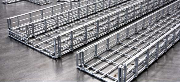 Heavy-Duty Wire Mesh Cable Tray